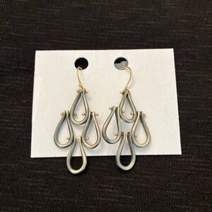 14 karat wires with stainless drop earrings.  New.